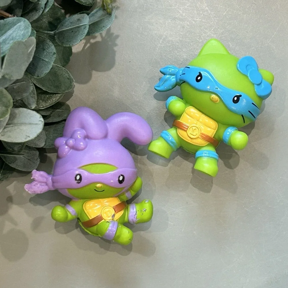 Mcdonalds Happy Meal Ninja Turtles-Hello Kitty-Melody- Leonardo & Donatello 2025